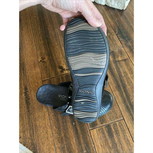 Vionic Mallory Mule Black  Comfort Slide Mules Shoes Women’s Size 8 - Picture 8 of 8